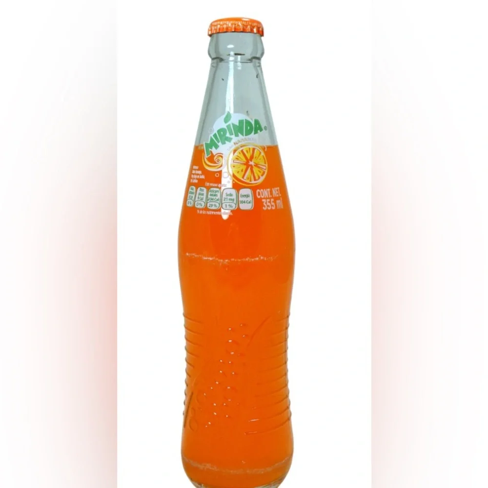 Mirinda orange drink keychain